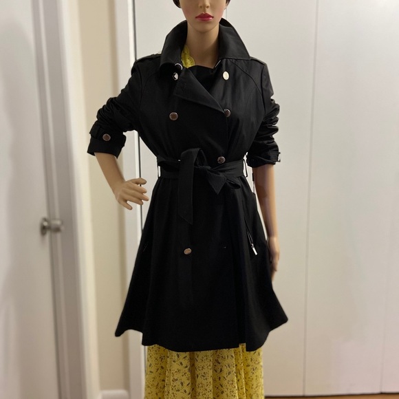 KARL LAGERFELD PARIS Double Breasted Trenc… - Picture 3 of 13